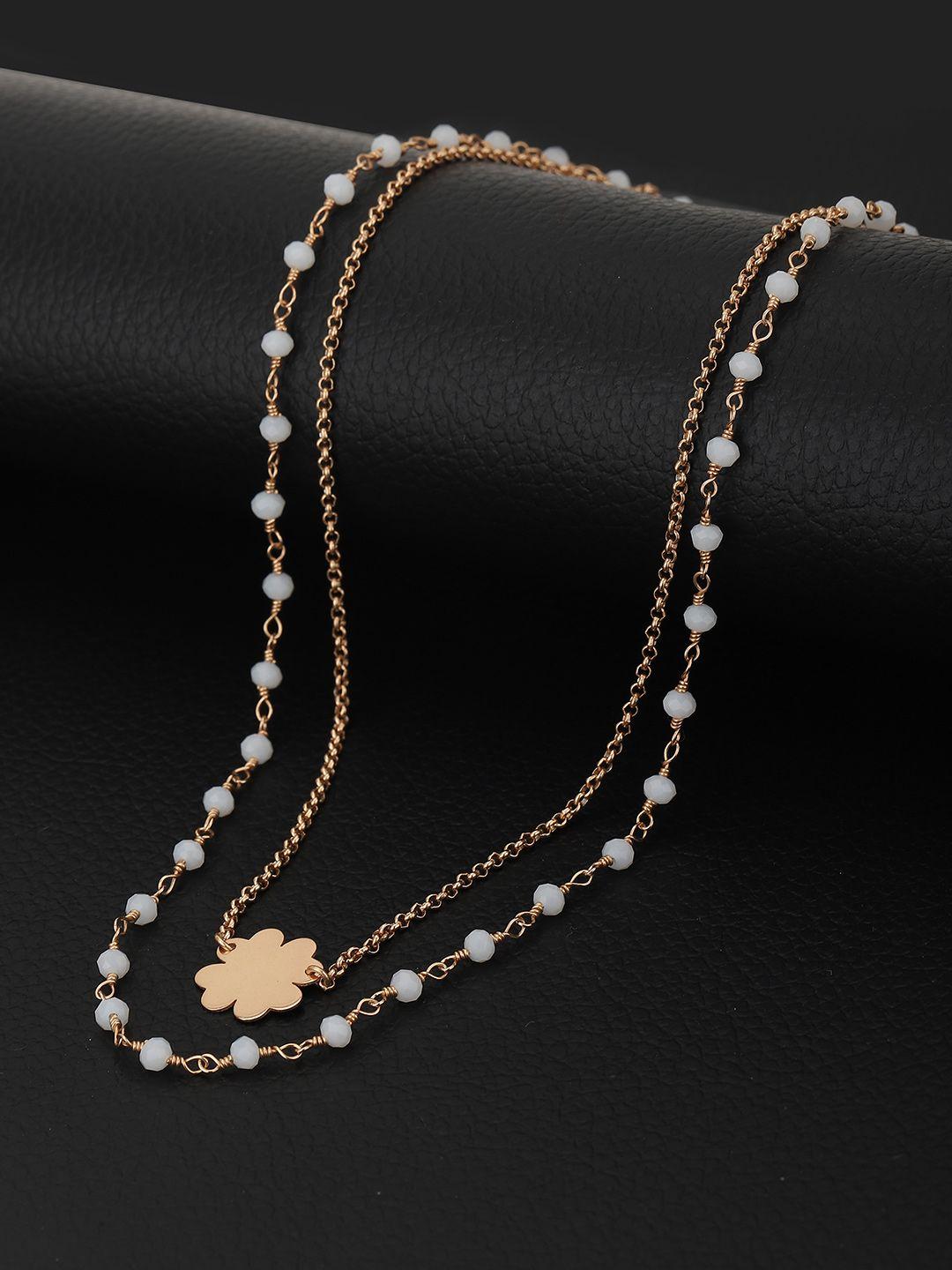 carlton-london-rose-gold-plated-&-white-brass-layered-necklace
