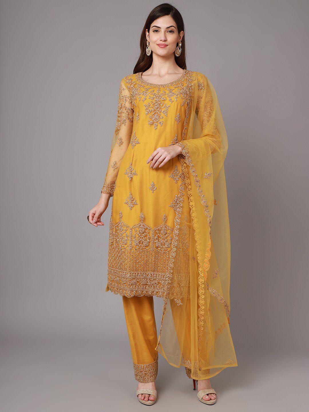 stylee-lifestyle-yellow-unstitched-dress-material