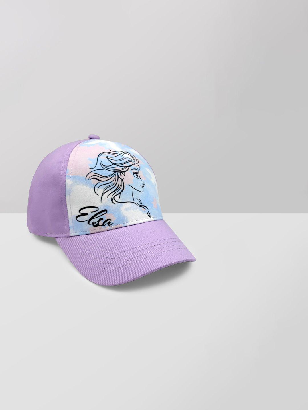 kids-ville-girls-blue-frozen-printed-baseball-cap