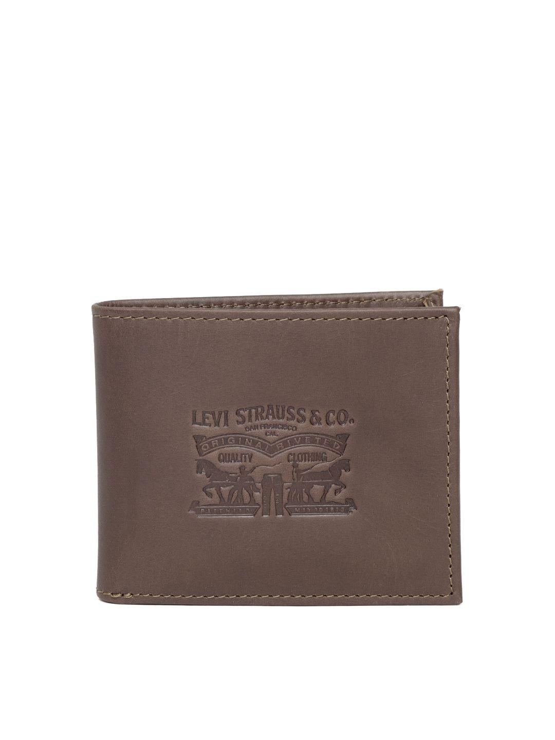 levis-men-coffee-brown-leather-textured-two-fold-wallet