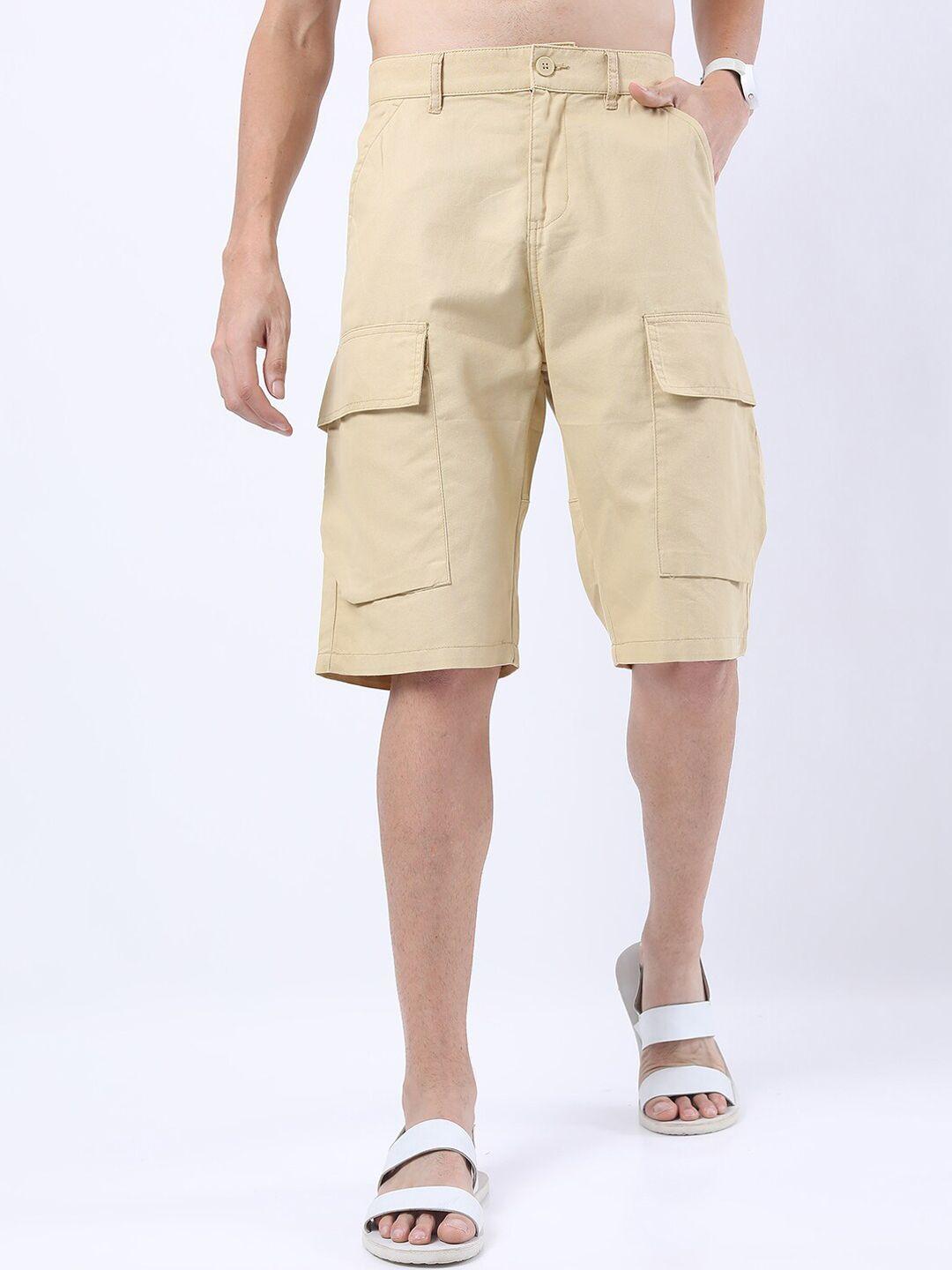 ketch-men-beige-cargo-shorts