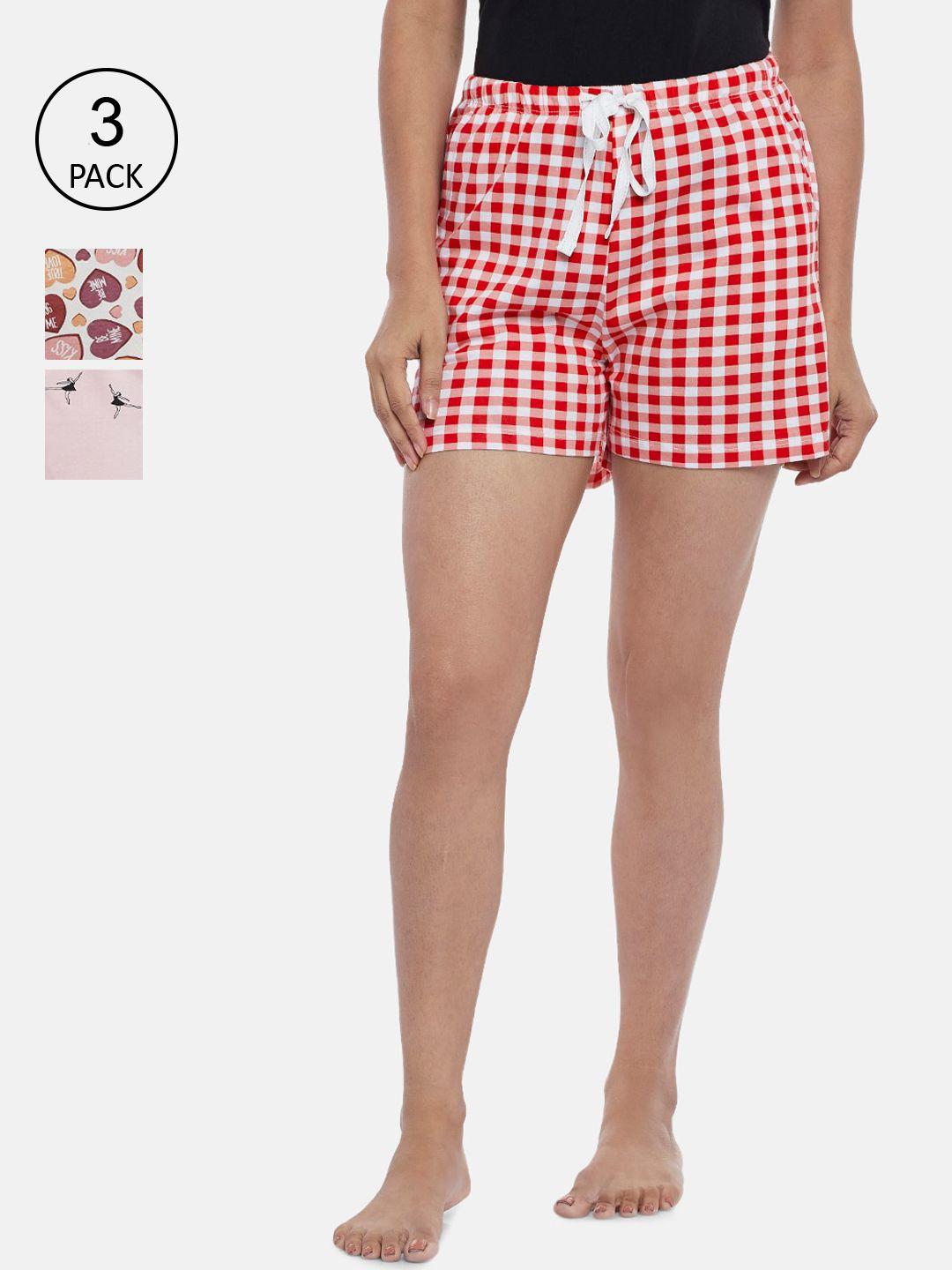 dreamz-by-pantaloons-women-checked-lounge-shorts