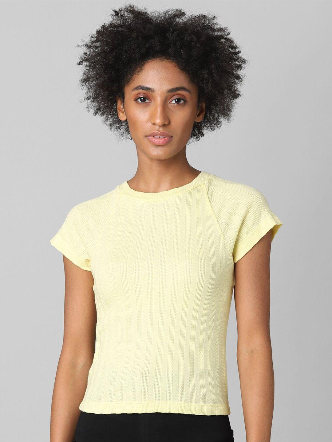 only-yellow-striped-top
