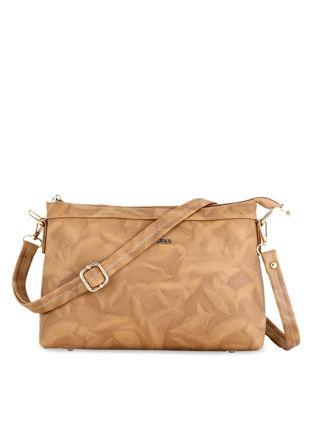 women-marks-tan-pu-structured-sling-bag