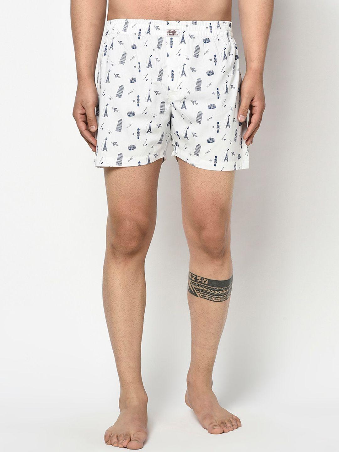 the-daily-outfits-men-white-printed-pure-cotton-seven-wonders-boxer