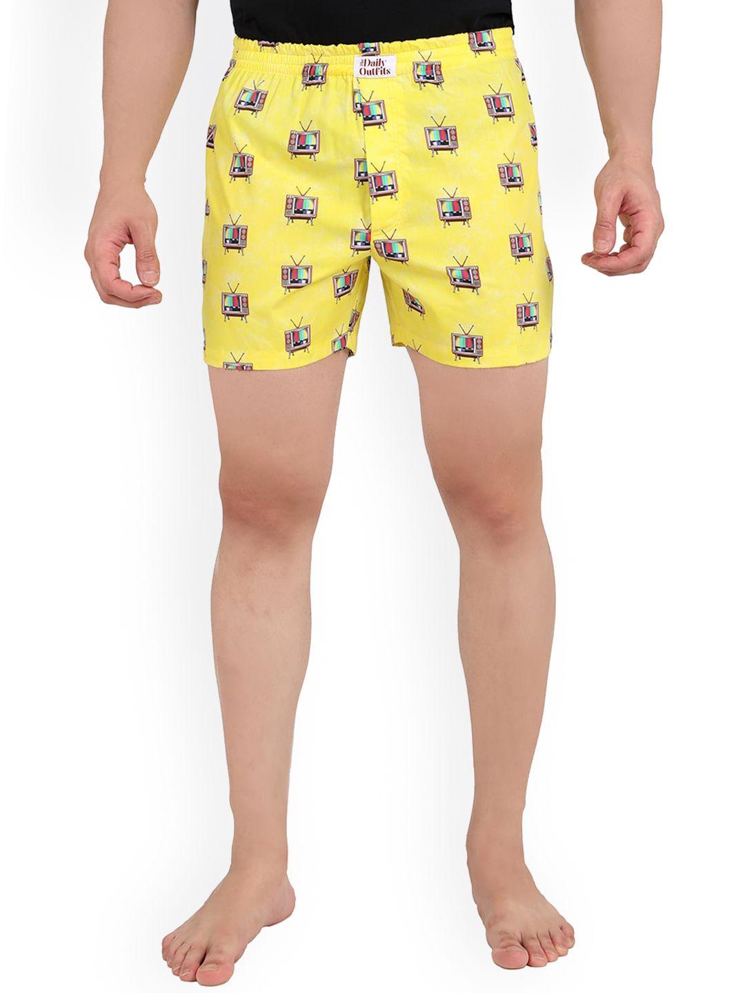 the-daily-outfits-men-yellow-printed-pure-cotton-boxers