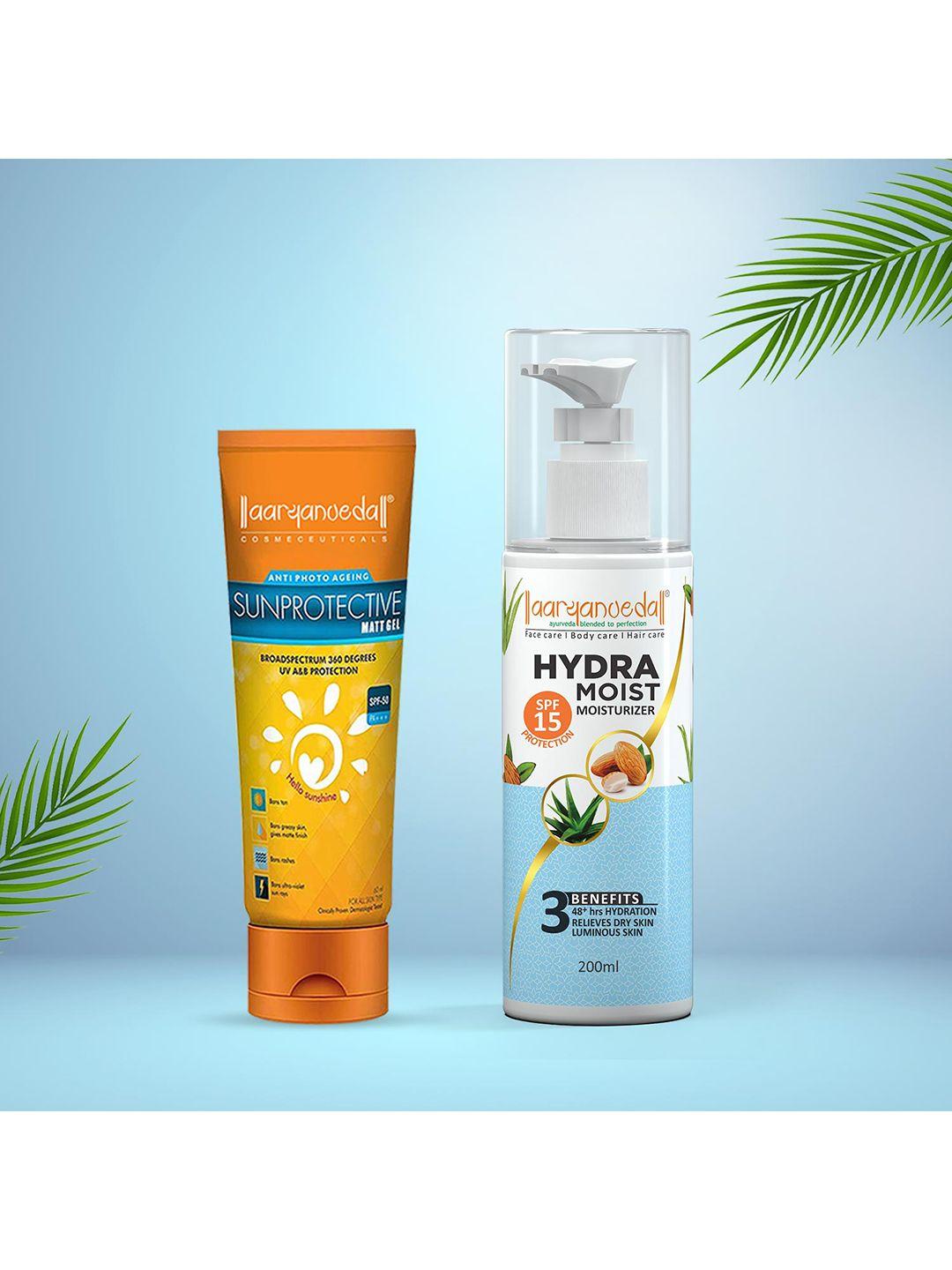 aryanveda-sunscreen-spf-50-pa+++-with-hydra-moisturizer-spf-15-for-sunprotective-260g