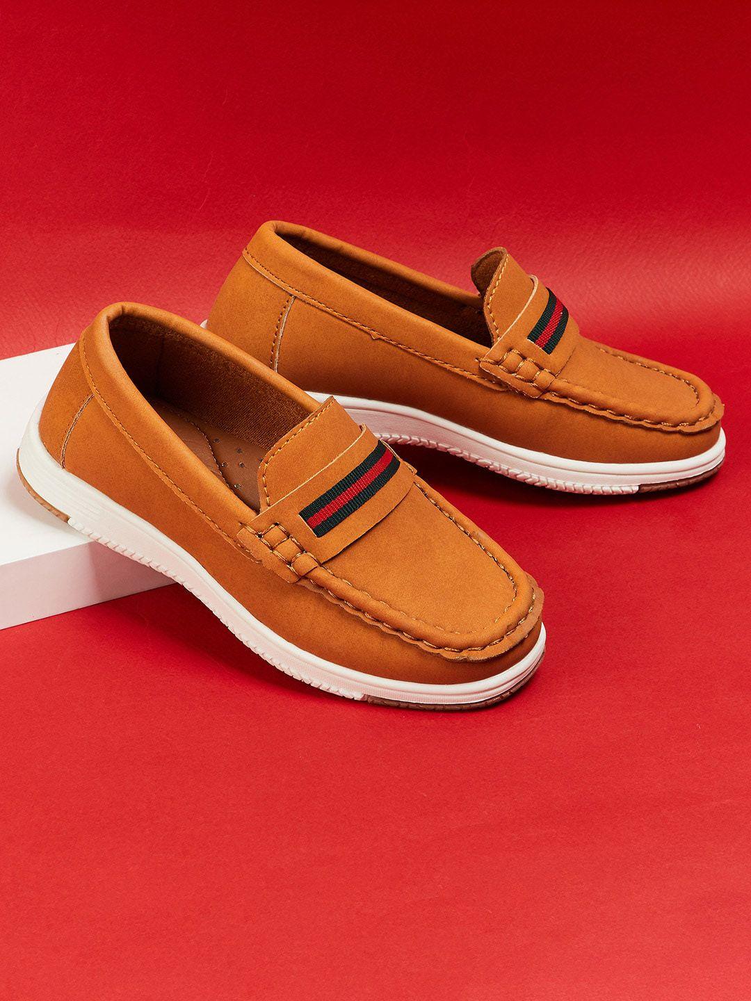 fame-forever-by-lifestyle-boys-brown-colourblocked-loafers