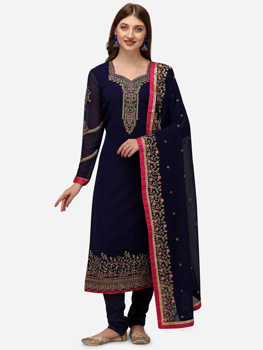 nivah-fashion-blue-silk-georgette-embroidery-unstitched-dress-material