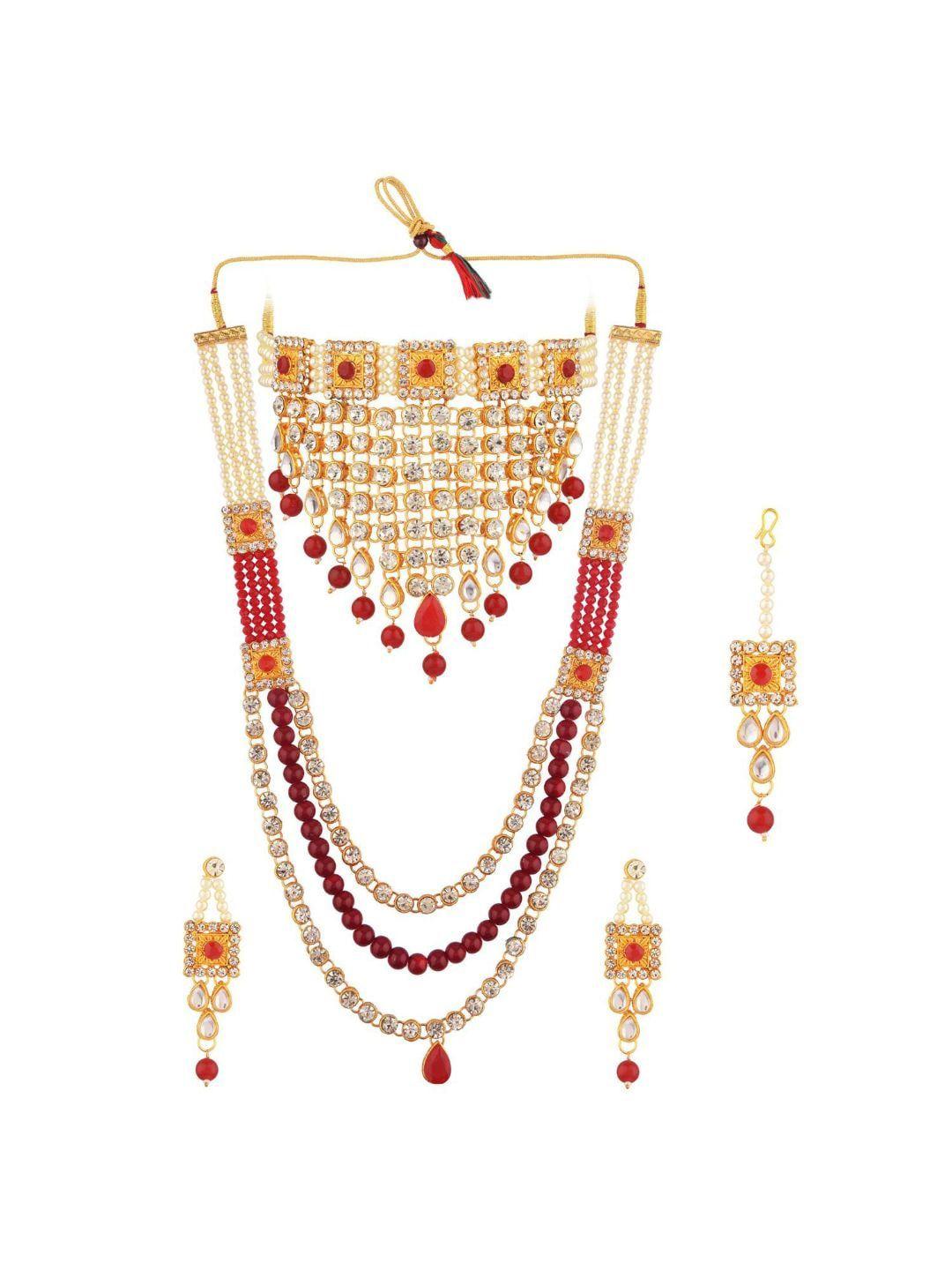 efulgenz-gold-plated-maroon-&-white-kundan-studded-jewellery-set