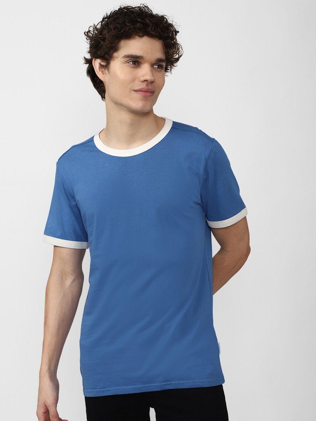 forever-21-men-blue-solid-cotton-t-shirt