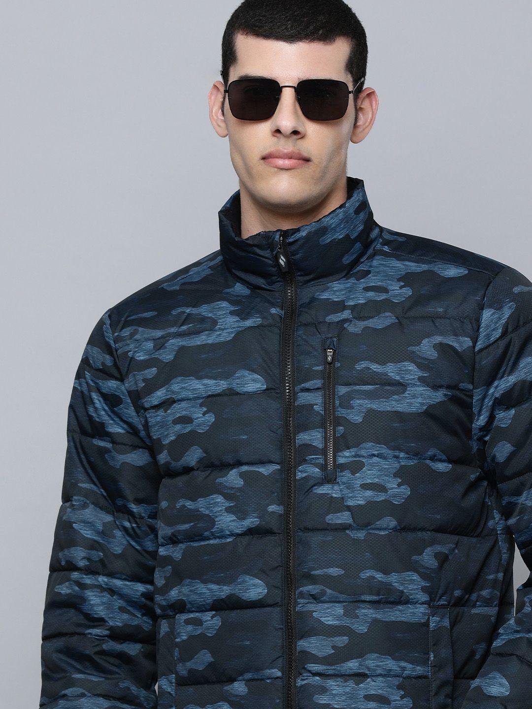 skechers-men-navy-blue-camouflage-print-wind-resistant-gowalk-trail-padded-jacket