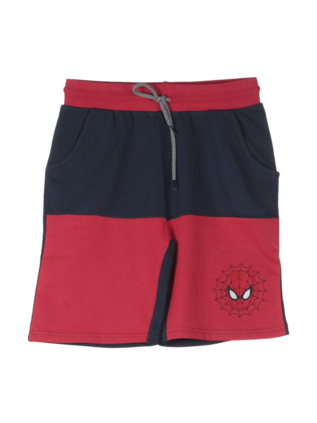 lil-lollipop-boys-red-colourblocked-outdoor-shorts