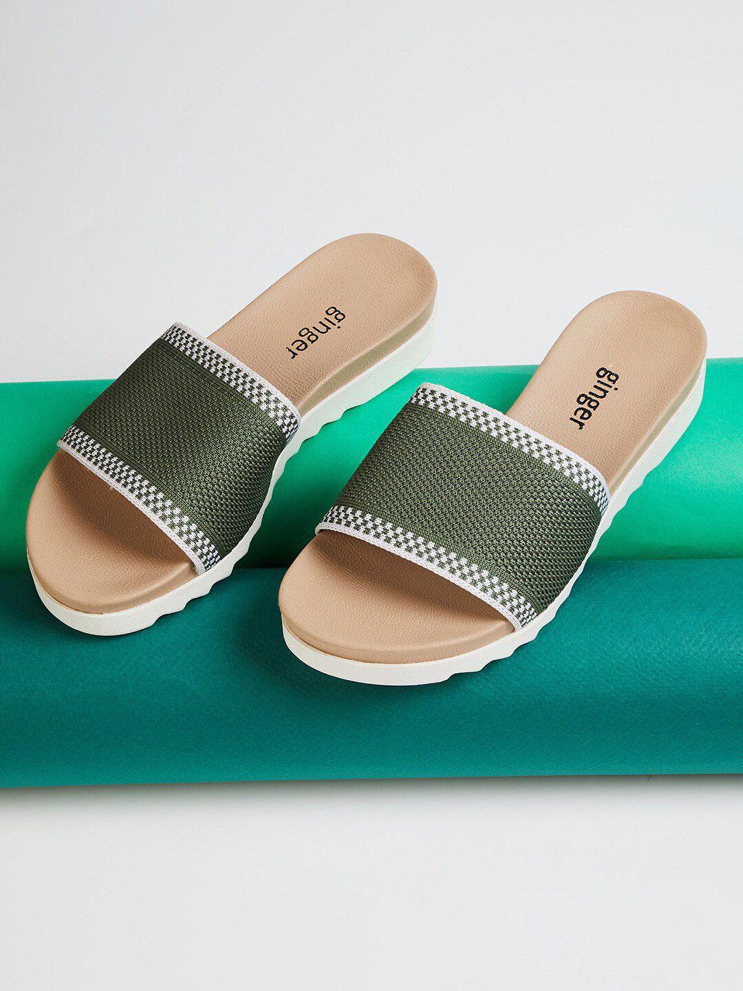ginger-by-lifestyle-women-olive-green-flats