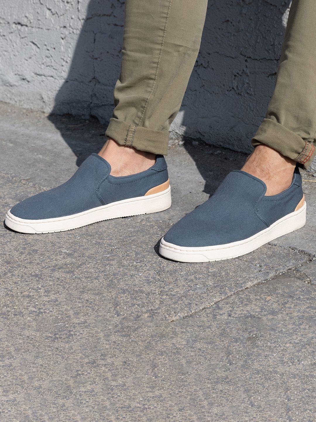 toms-men-blue-slip-on-sneakers