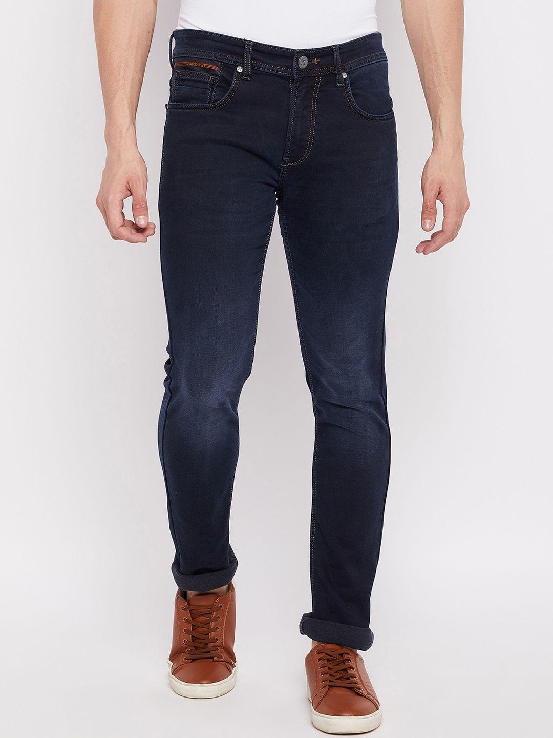 duke-men-navy-blue-slim-fit-light-fade-stretchable-jeans