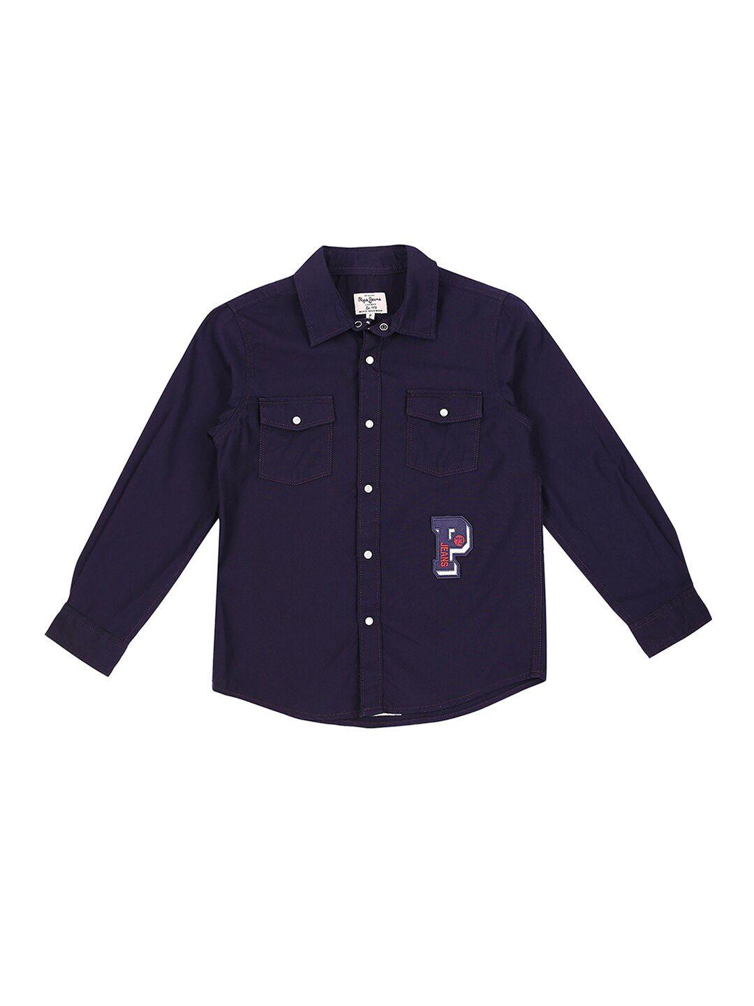 pepe-jeans-boys-navy-blue-casual-shirt