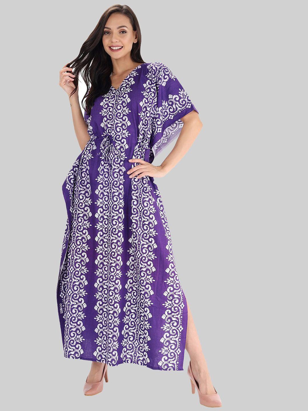 shararat-purple-printed-nightdress