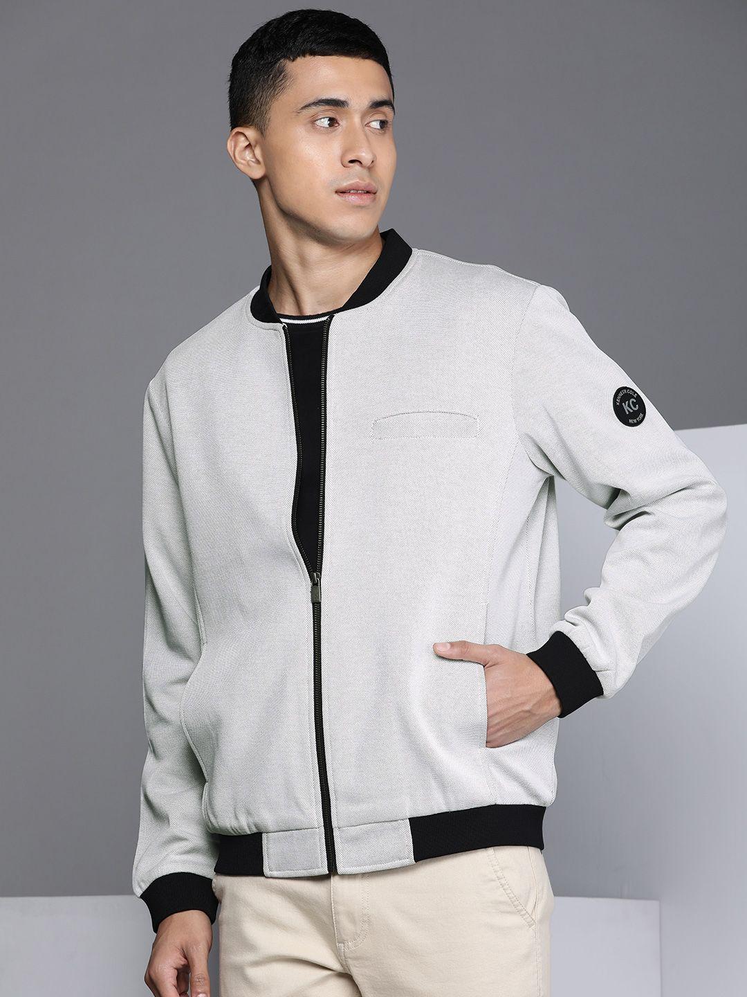 kenneth-cole-el-classico-men-white-black-open-front-long-sleeves-bomber-jacket