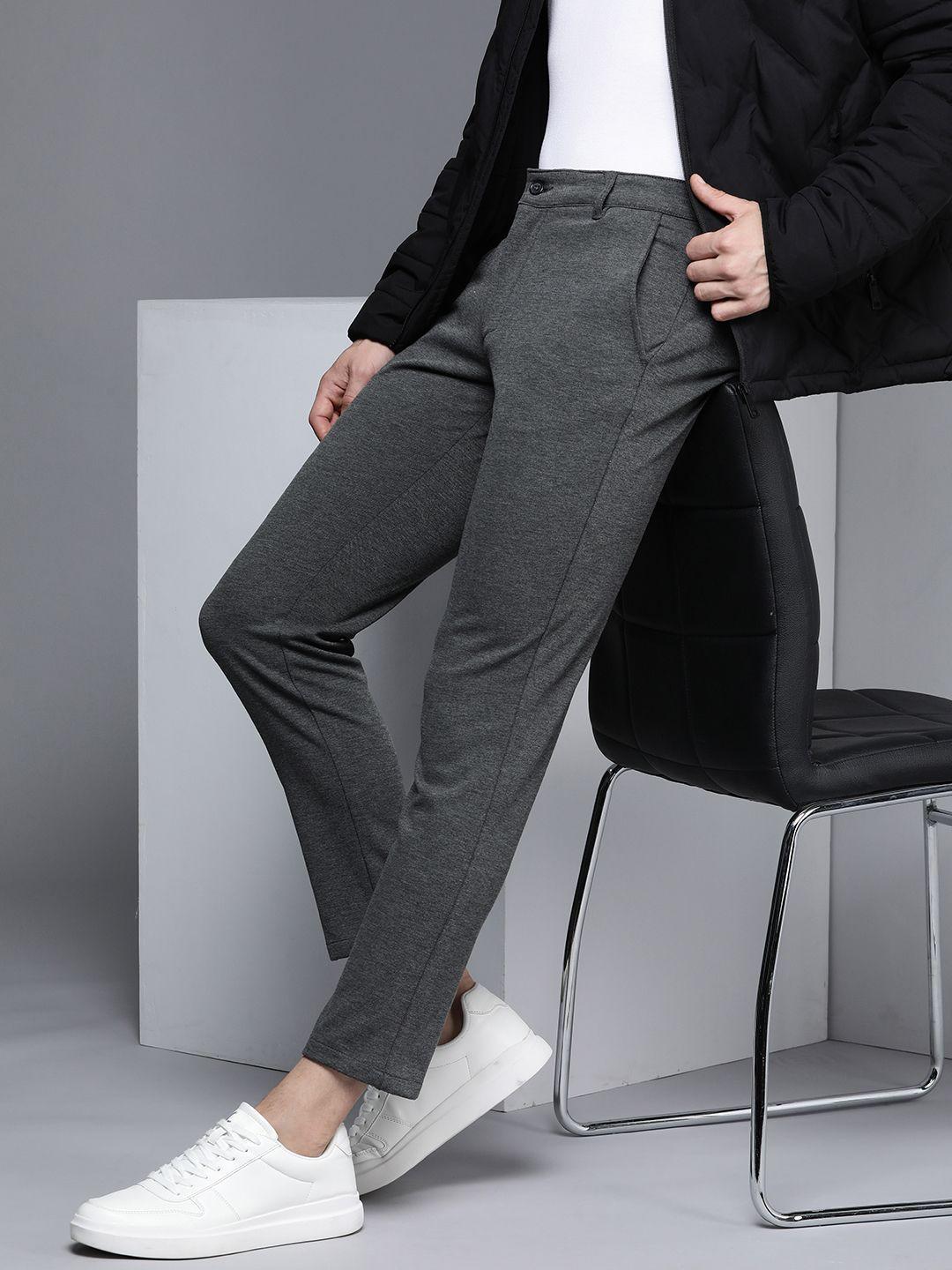 kenneth-cole-dash-men-grey-solid-slim-fit-trousers