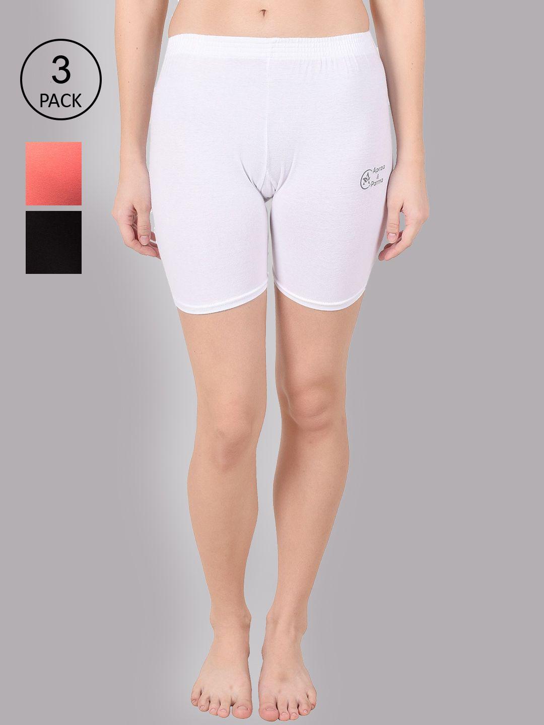 apraa-&-parma-women-pack-of-3-slim-fit-cycling-sports-shorts