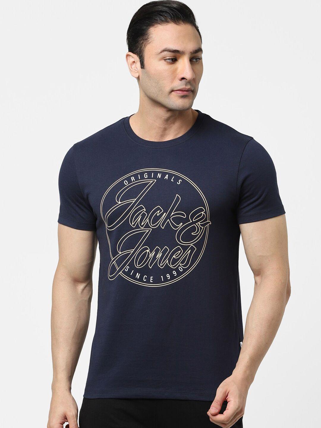 jack-&-jones-men-navy-blue-brand-logo-printed-t-shirt