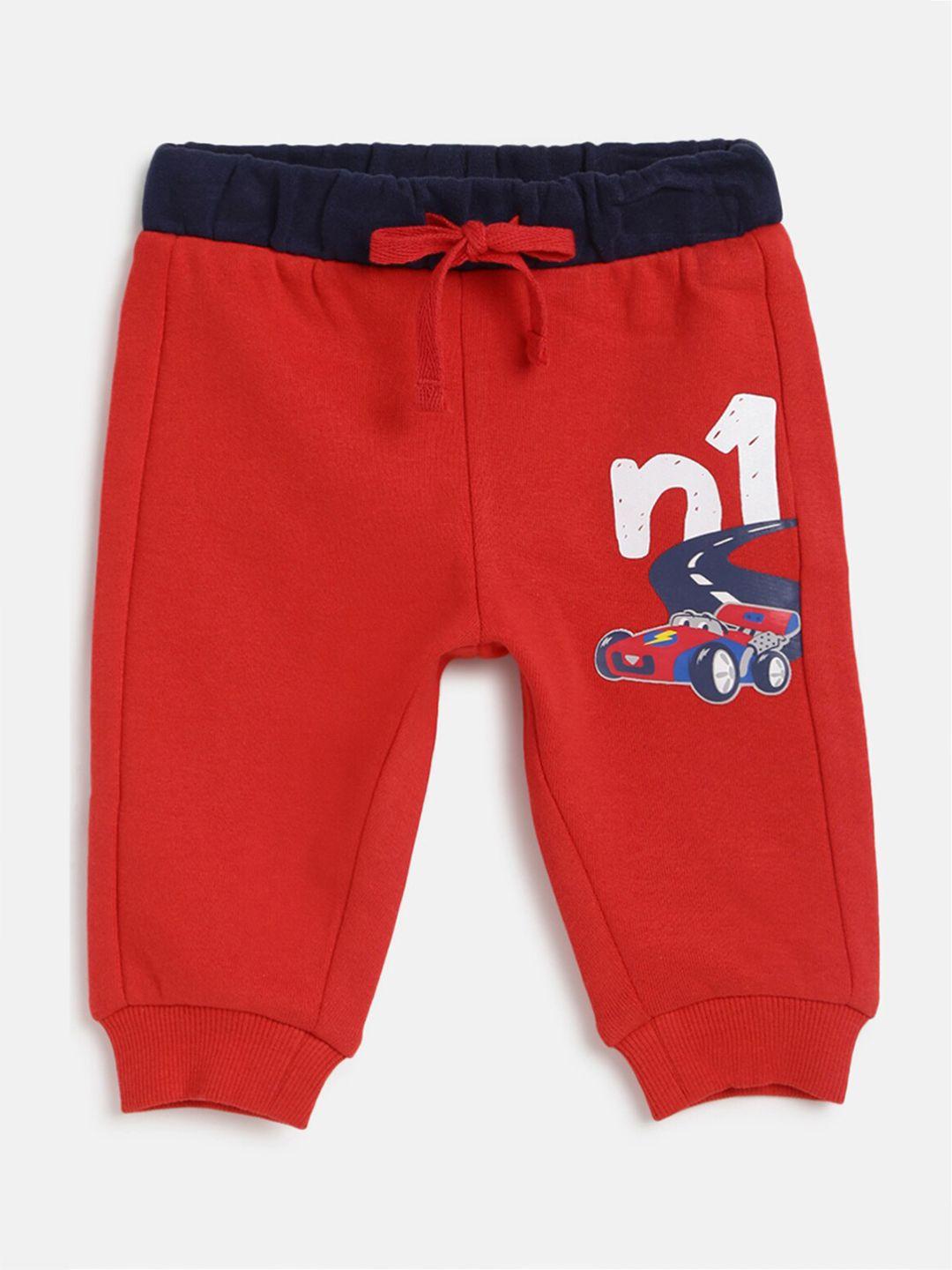chicco-boys-red-relaxed-joggers-trousers