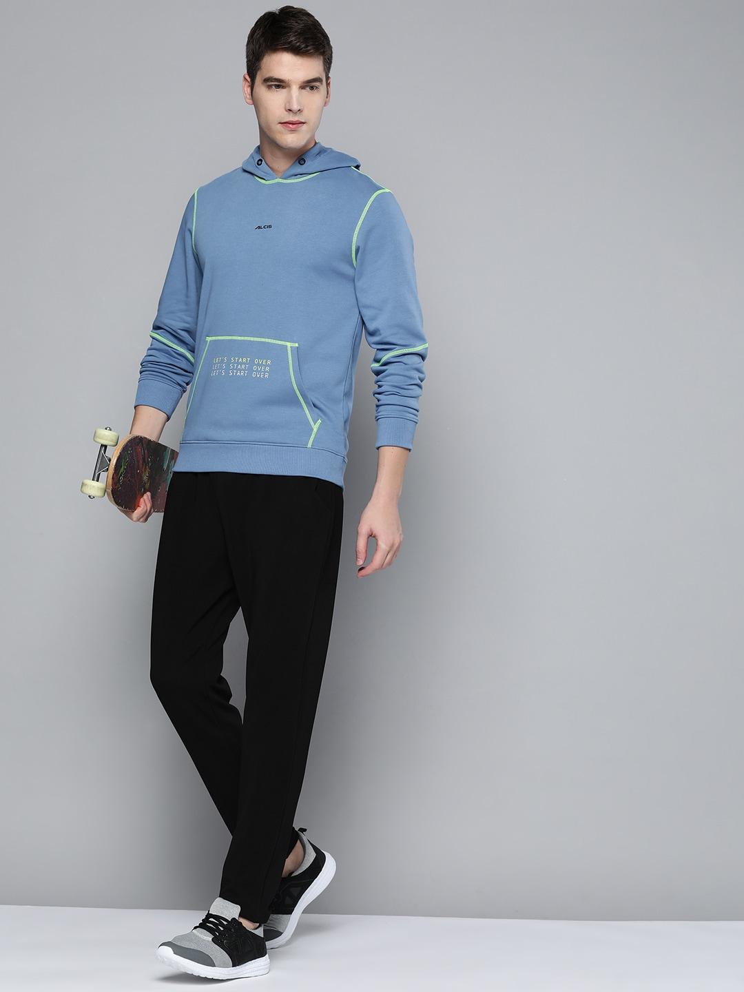 alcis-men-blue-solid-hooded-sweatshirt
