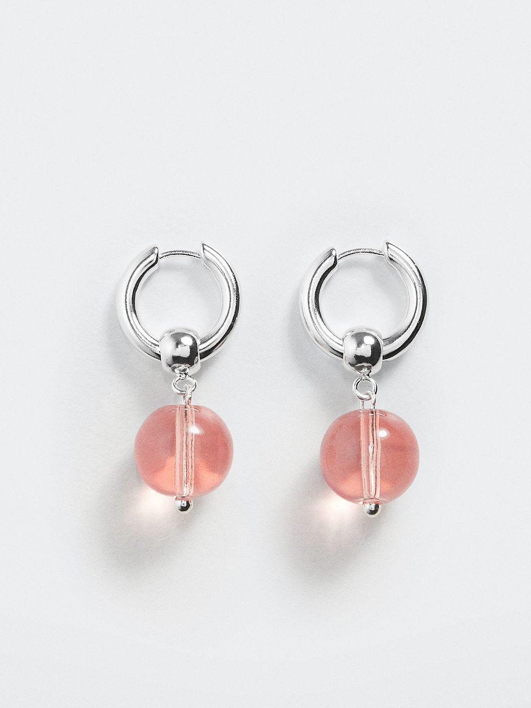 mango-beaded-circular-drop-earrings