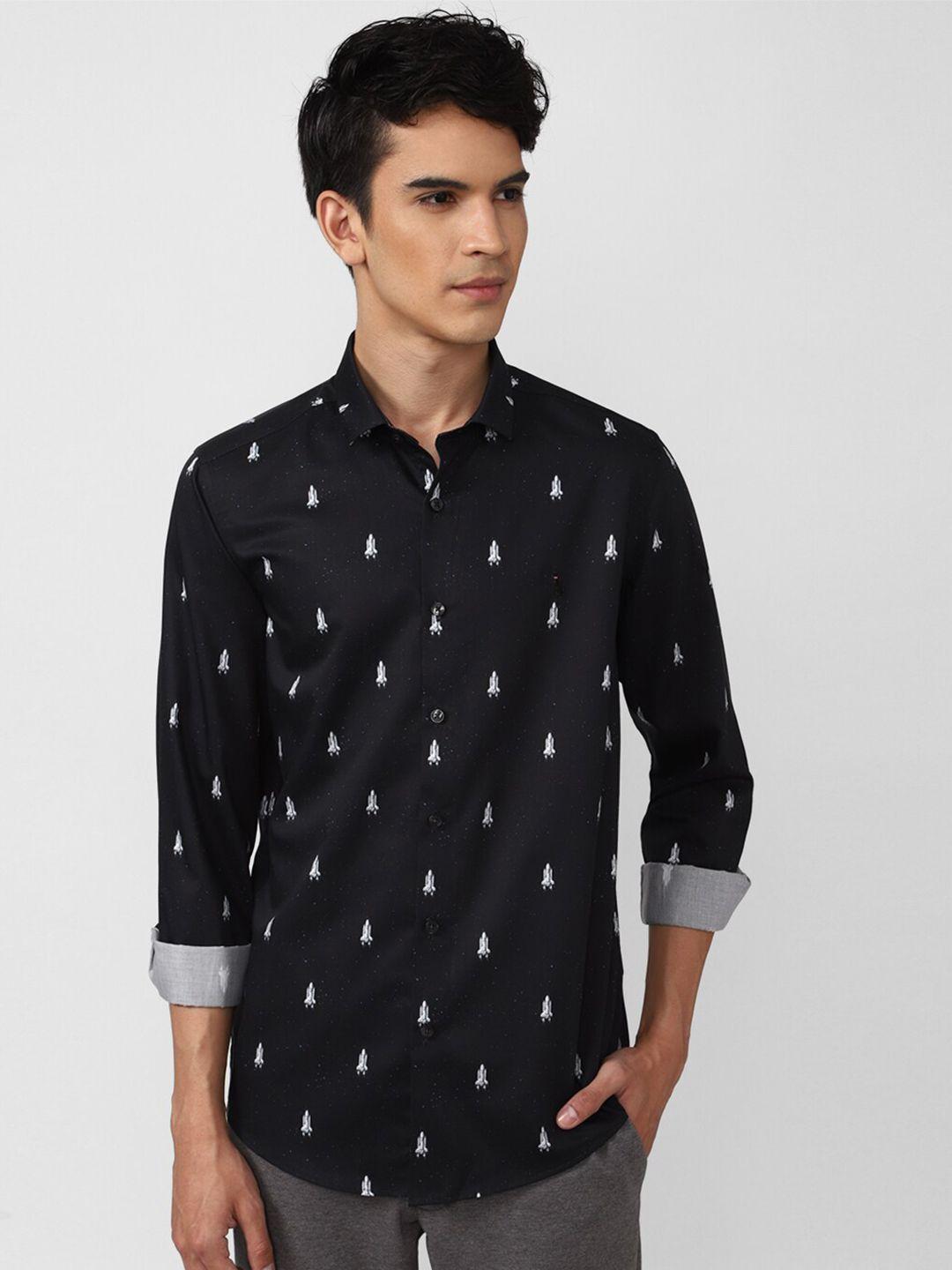 simon-carter-london-men-black-slim-fit-printed-casual-shirt