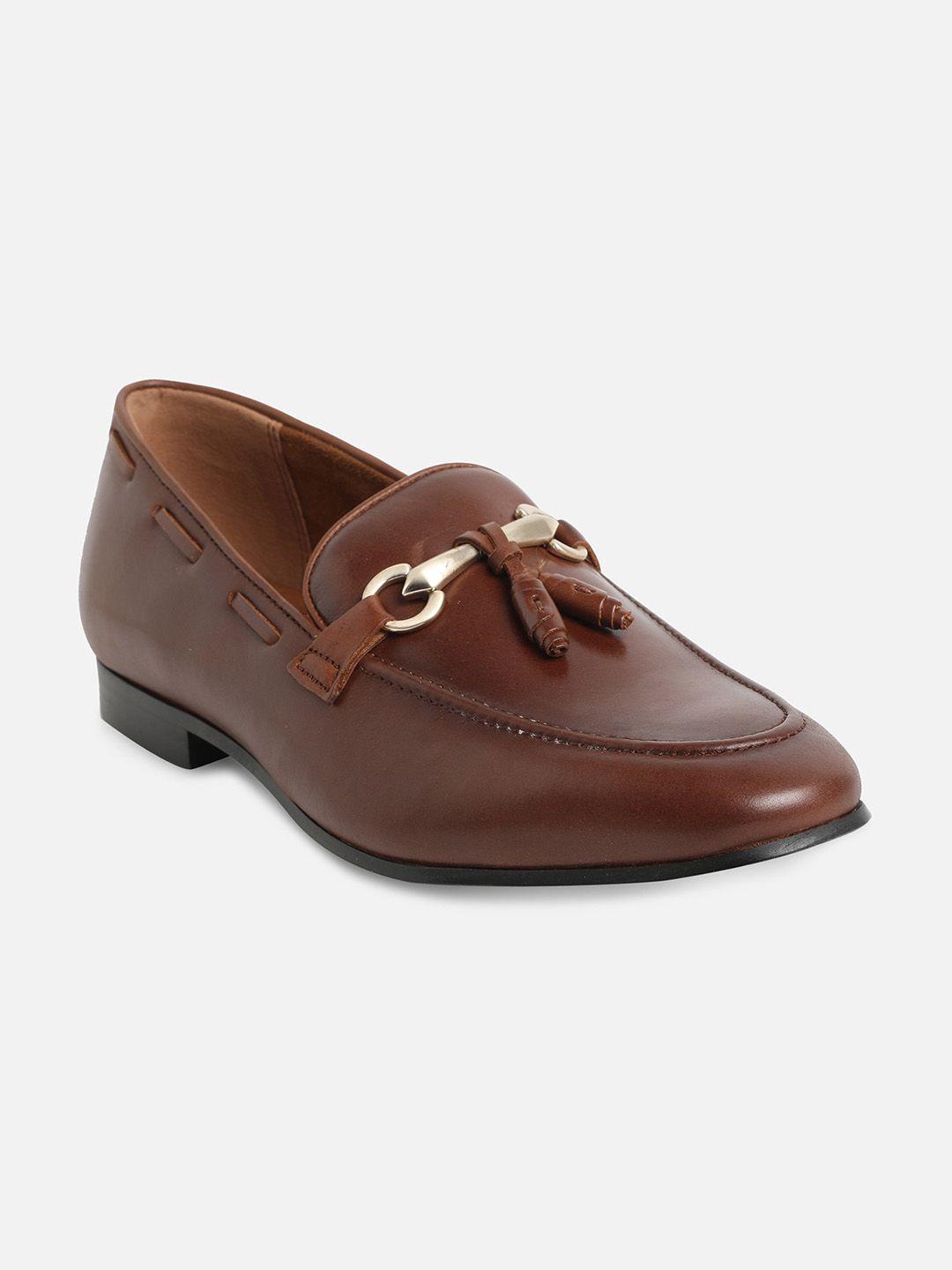 aldo-men-brown-leather-solid-boat-shoes