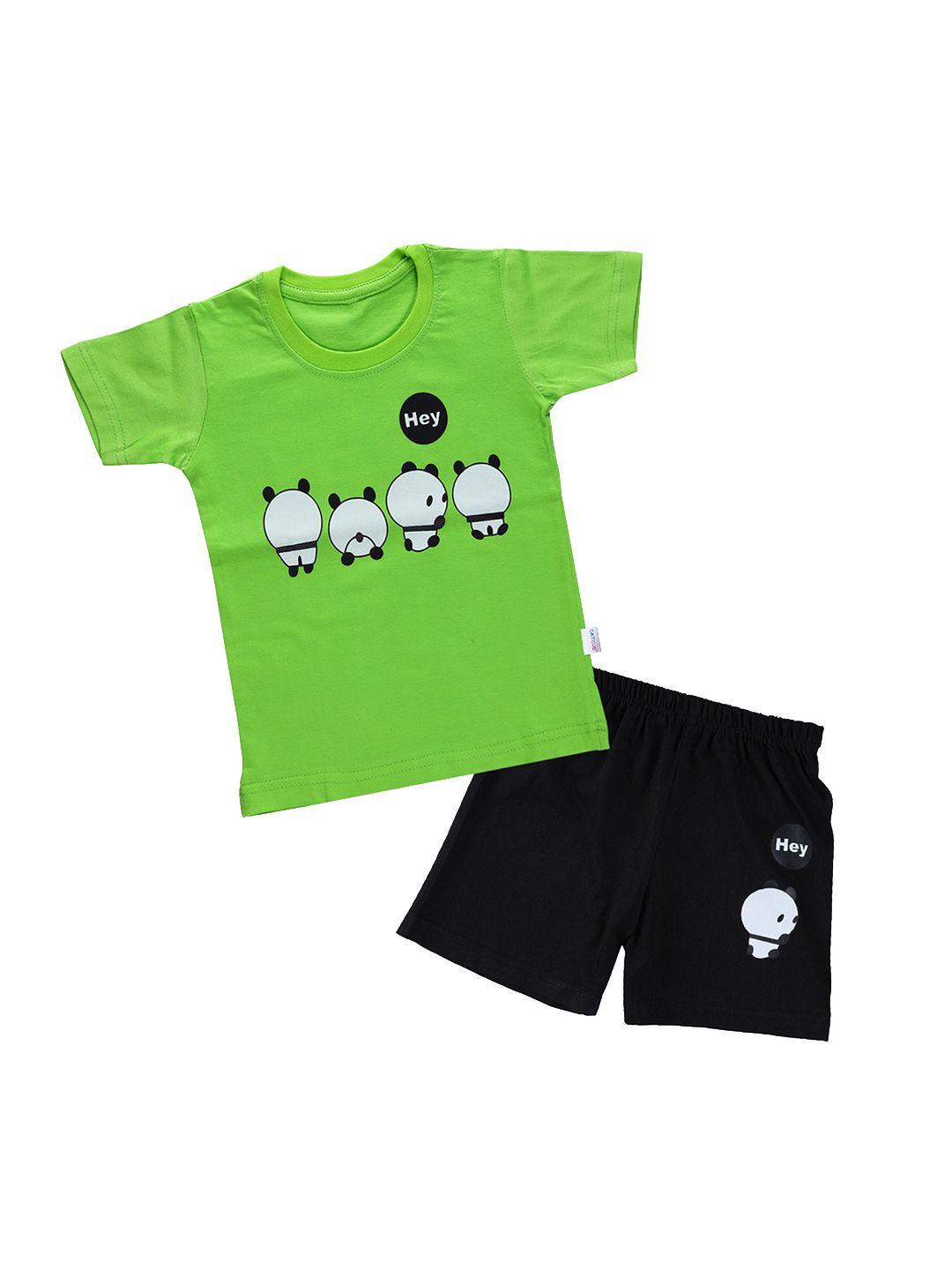 catcub-unisex-kids-green-clothing-set