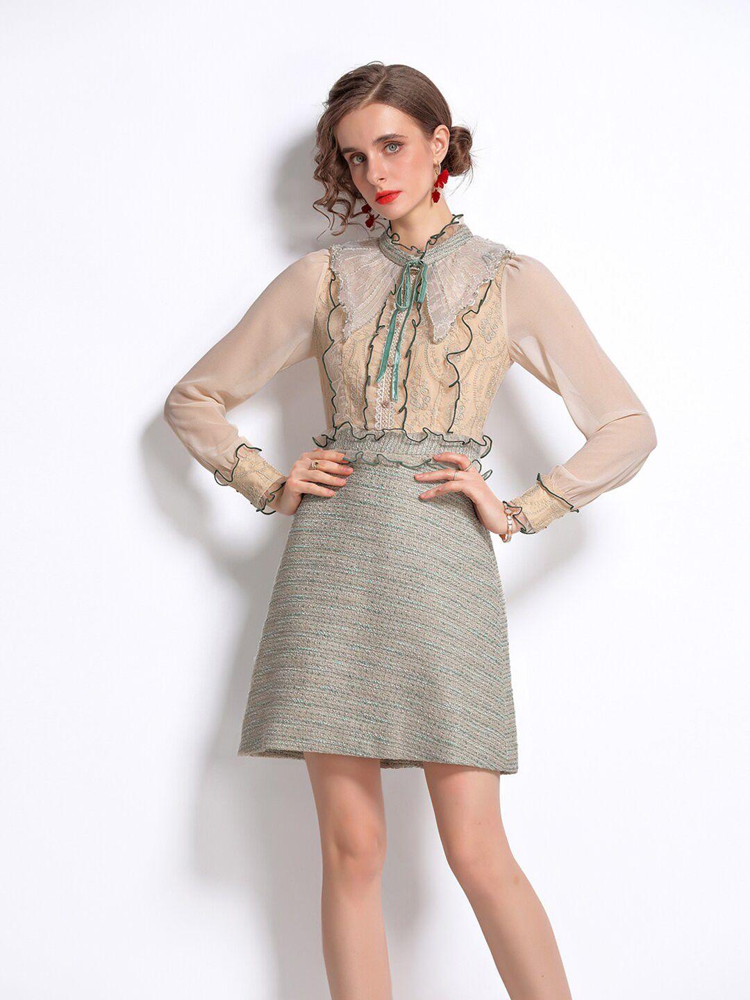 jc-collection-beige-floral-embroidered-a-line-party-dress