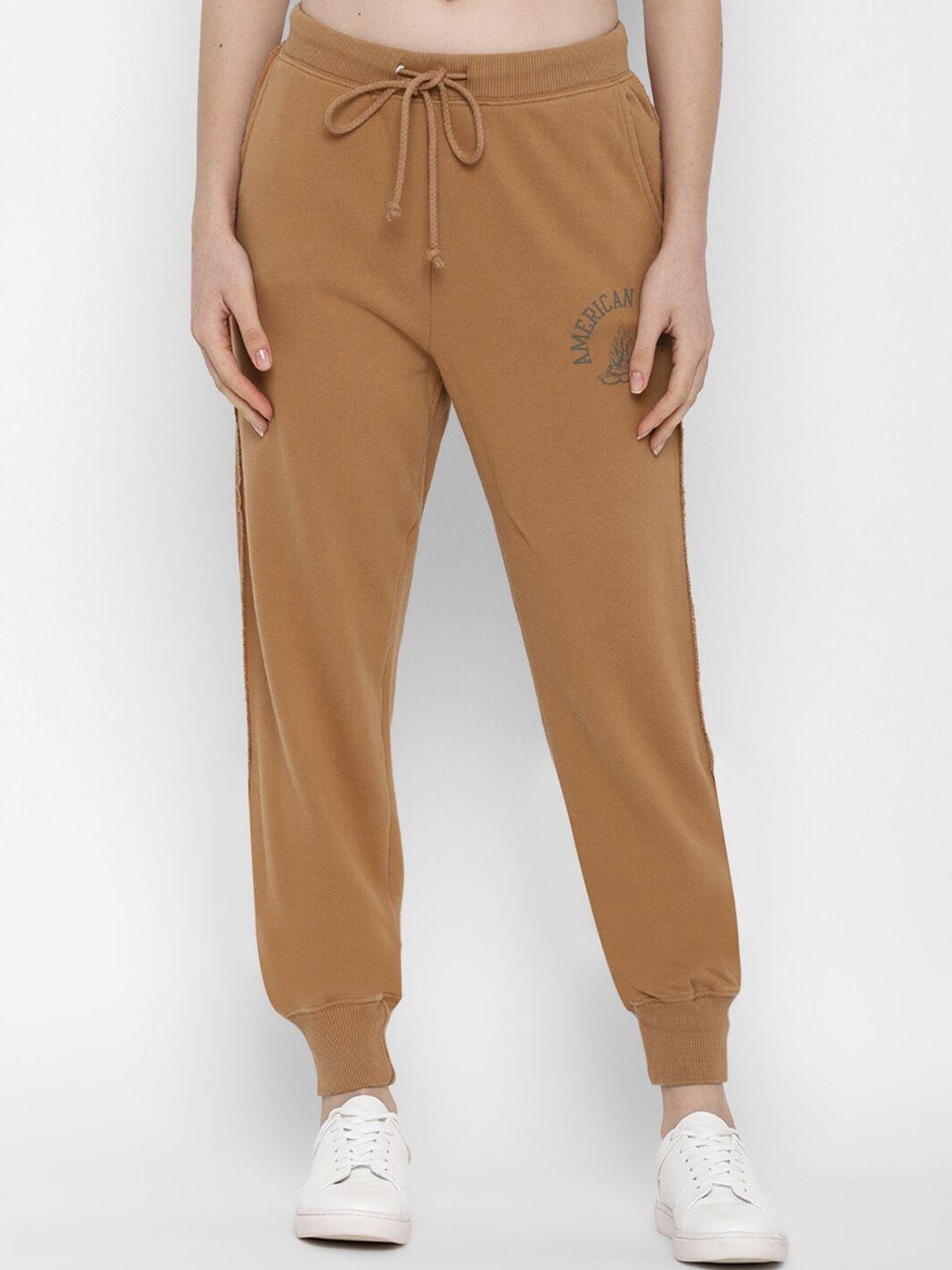 american-eagle-outfitters-women-brown-solid-joggers