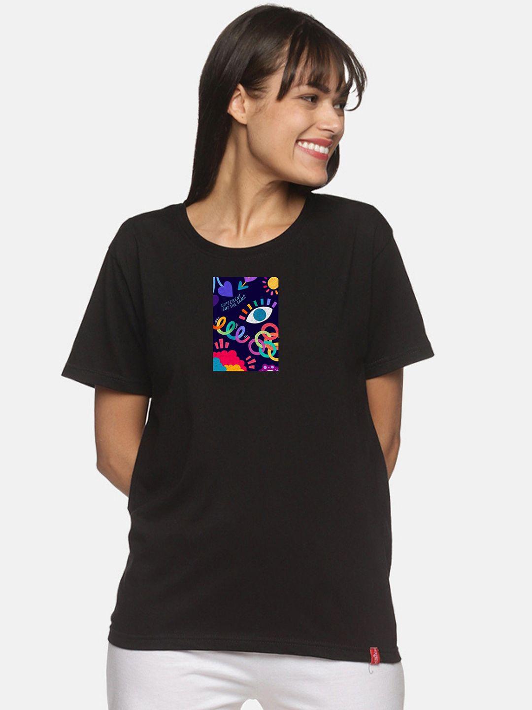 not-yet-by-us-women-black-printed-t-shirt