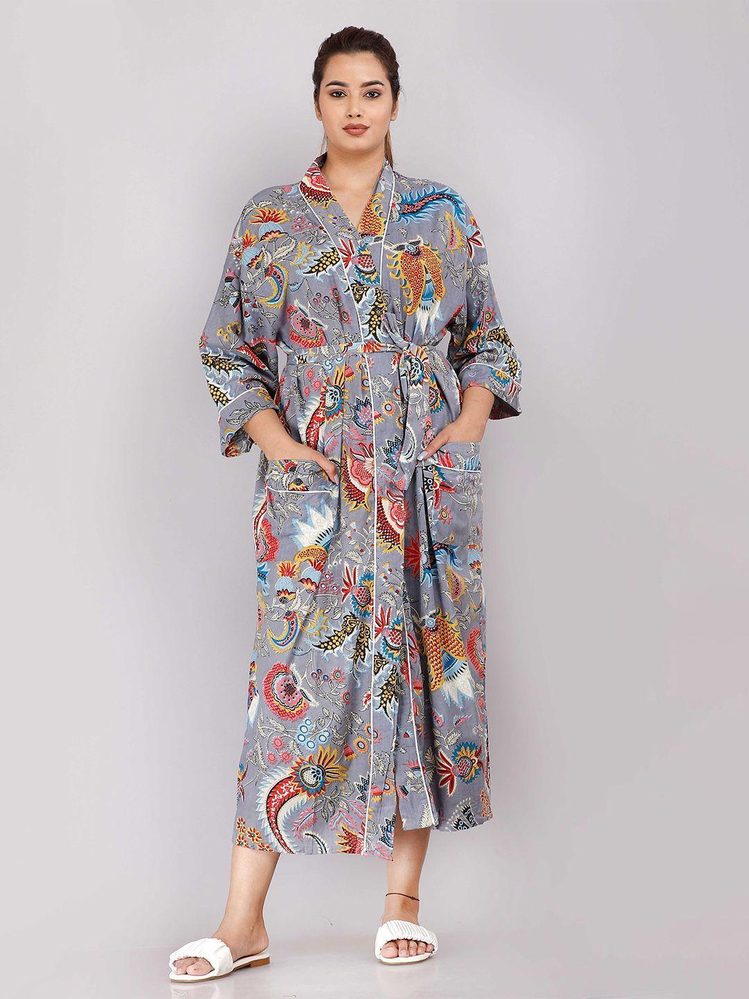 shoolin-women-grey-printed-kimono-nightdress