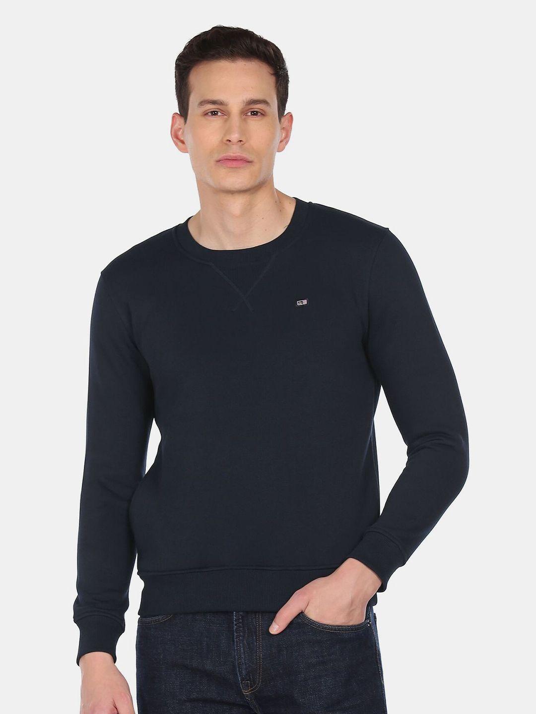 arrow-sport-men-navy-blue-casual-sweatshirt