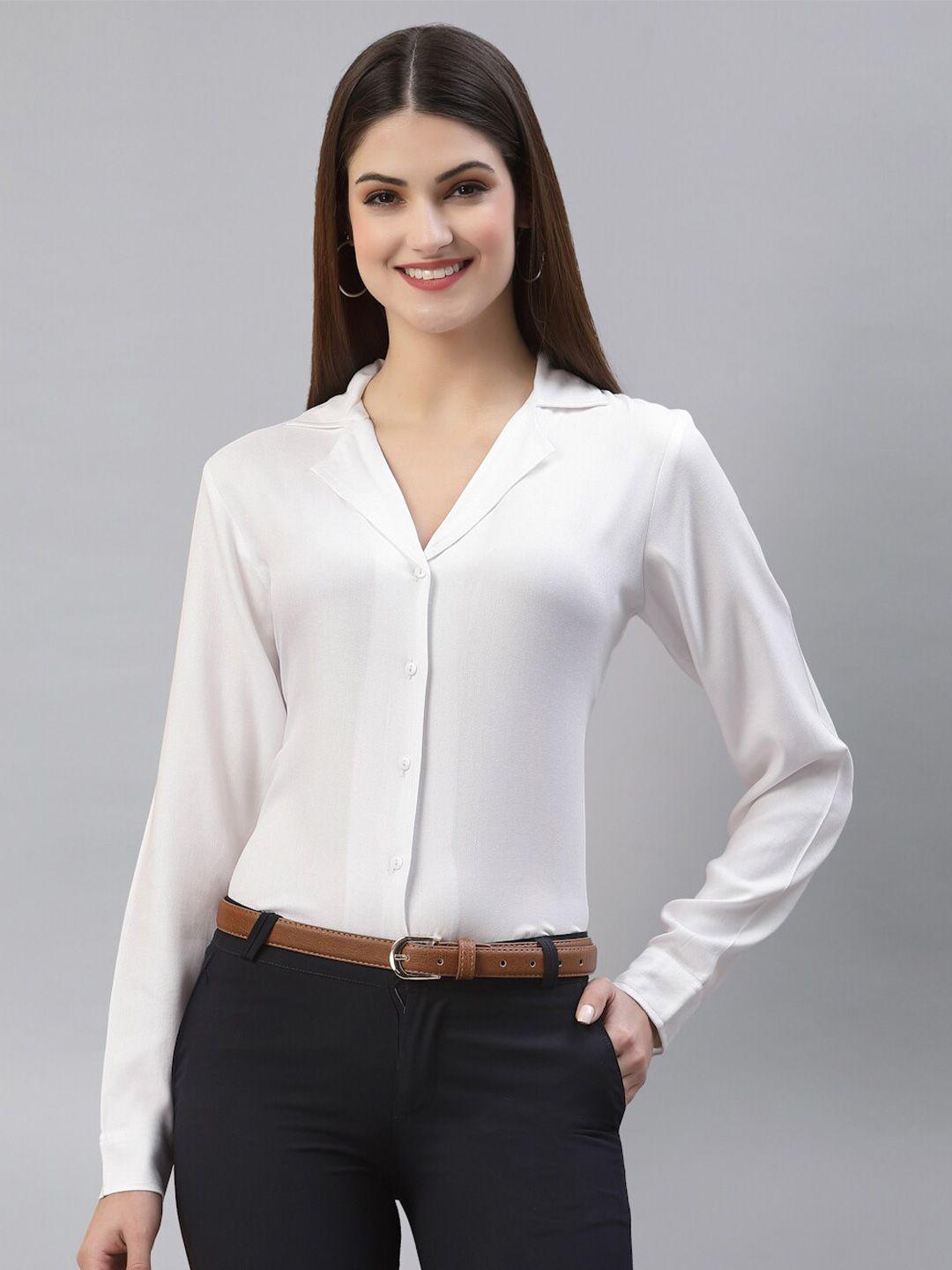 style-quotient-women-white-classic-casual-shirt