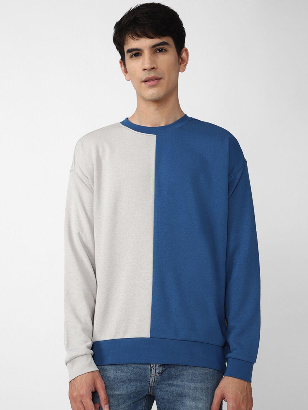 forever-21-men-blue-colourblocked-sweatshirt
