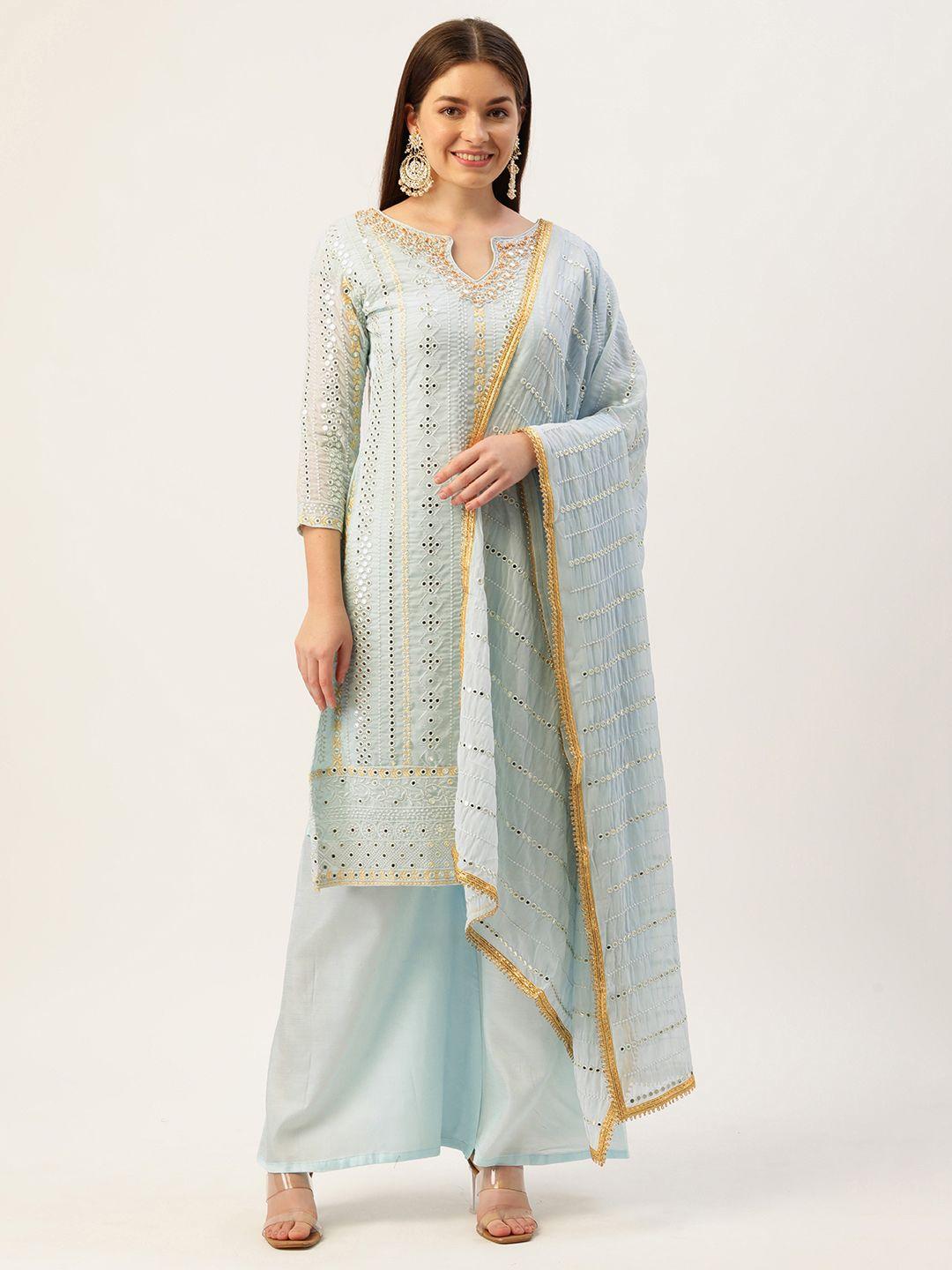 cbazaar-blue-&-golden-embroidered-unstitched-dress-material
