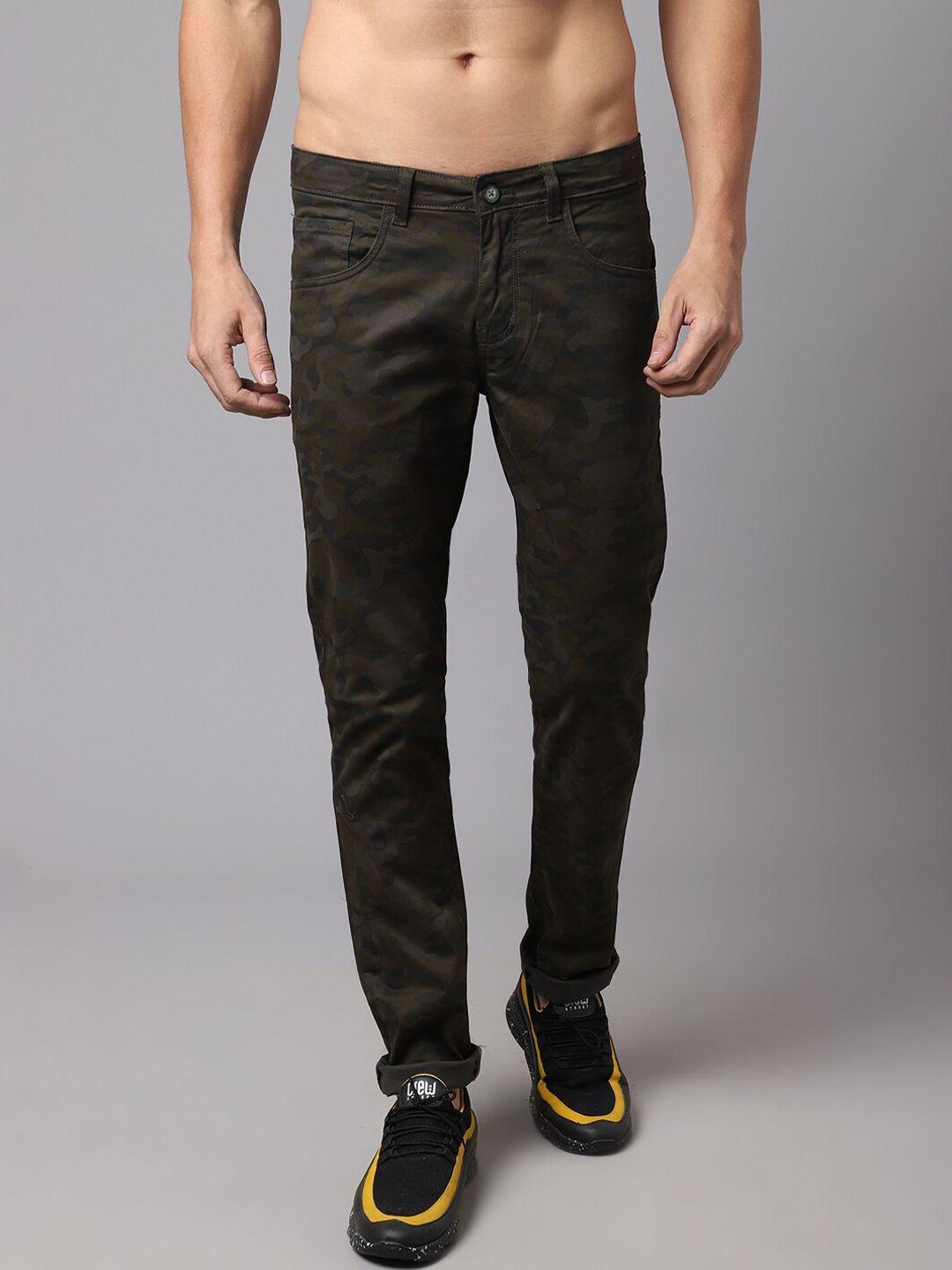 cantabil-men-brown-camouflage-printed-chinos-trousers