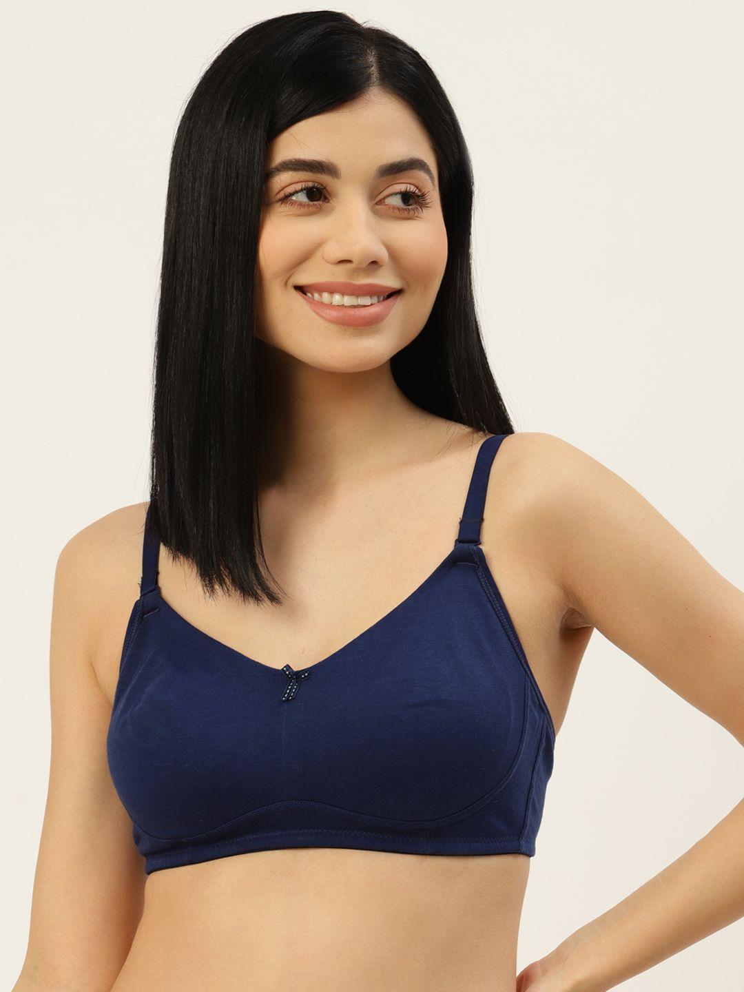 leading-lady-navy-blue-non-wired-non-padded-pure-cotton-t-shirt-bra