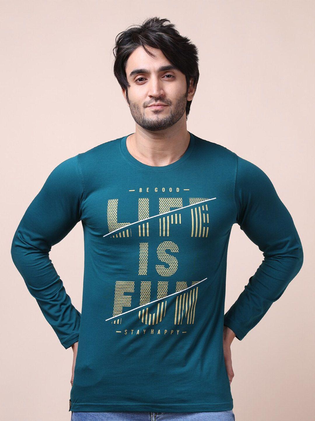 berry-blues-men-teal-green-typography-printed-cotton-t-shirt