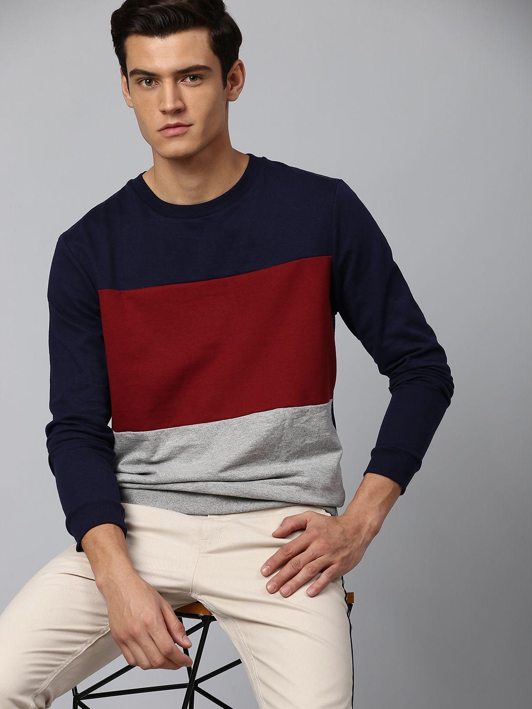dennis-lingo-men-color-blocked-sweatshirt