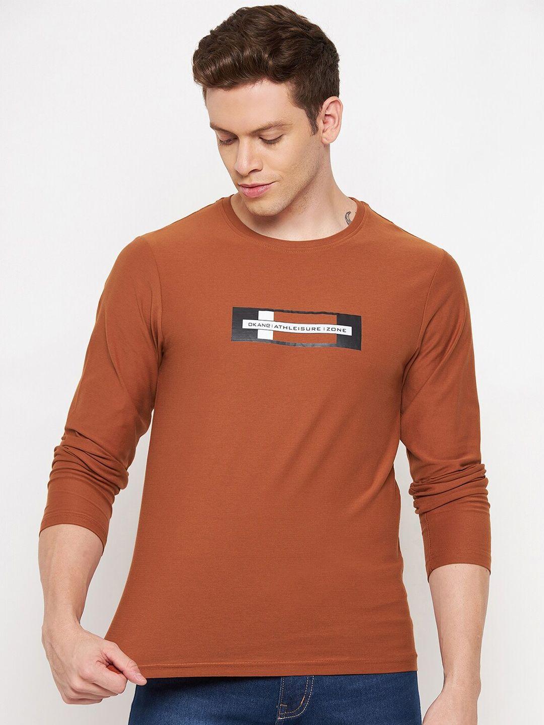 okane-men-rust-typography-printed-cotton-t-shirt