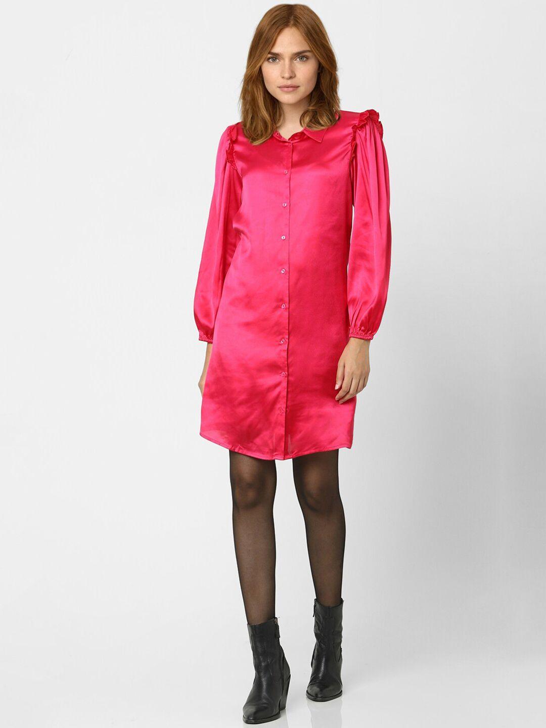 vero-moda-pink-shirt-dress