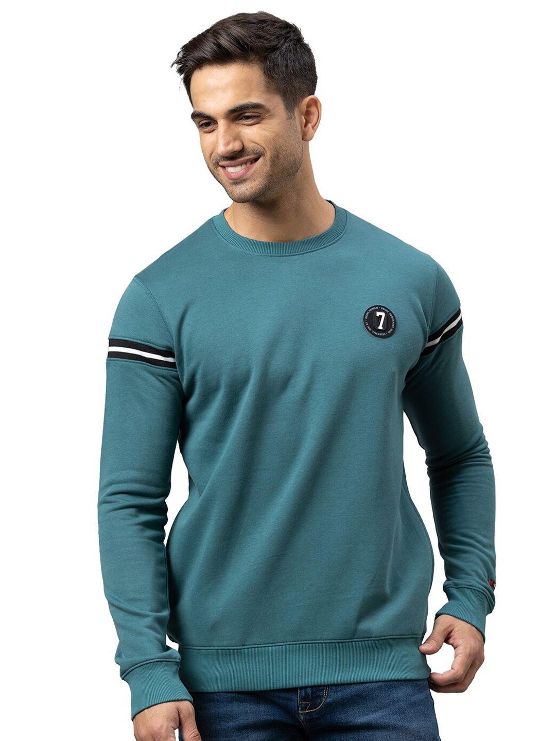 being-human-men-teal-sweatshirt