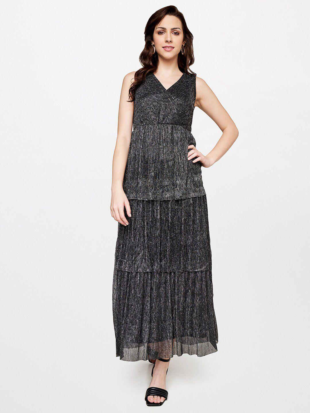 and-women-black-a-line-tiered-maxi-dress