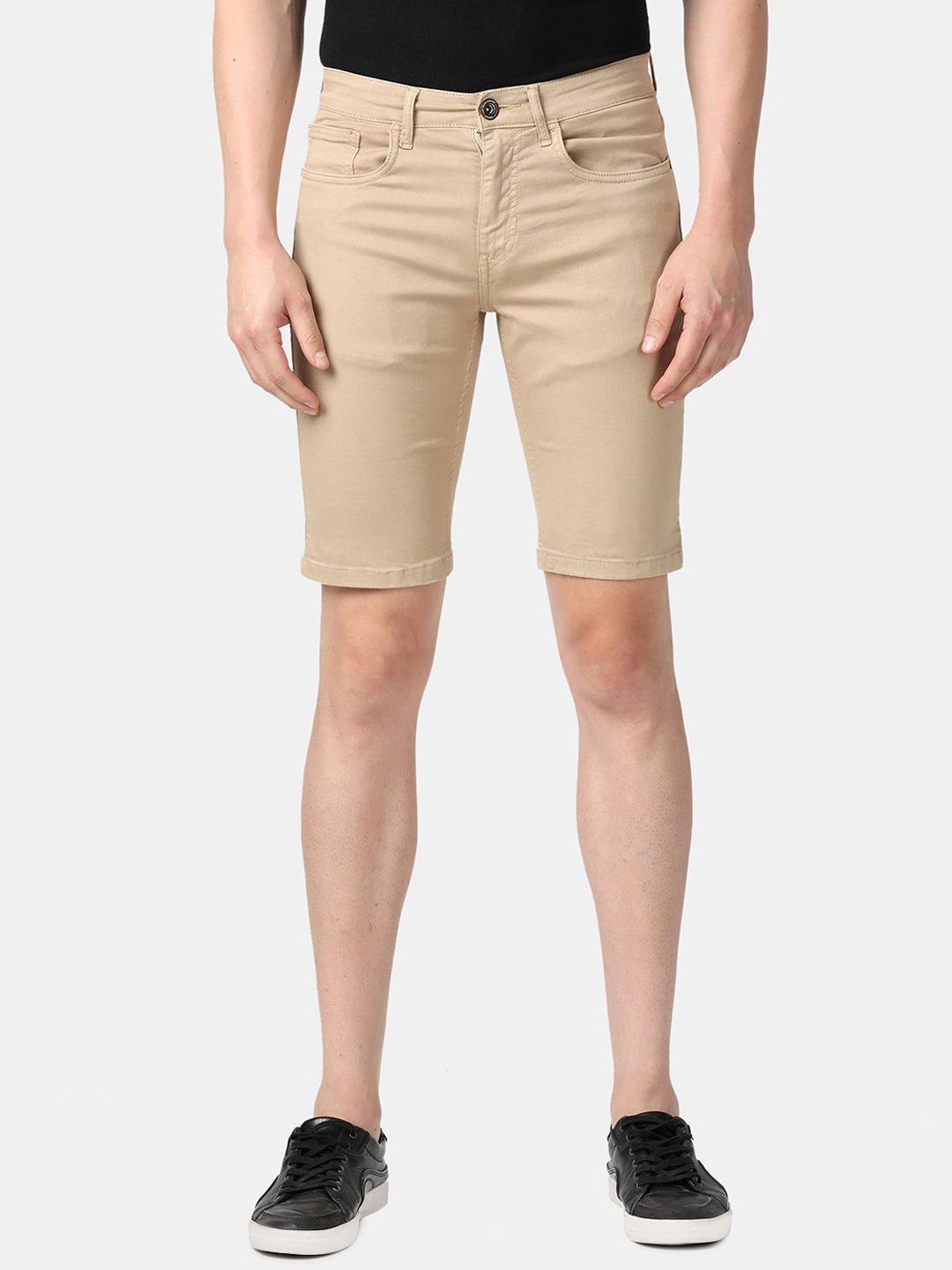 llak-jeans-men-khaki-slim-fit-denim-shorts