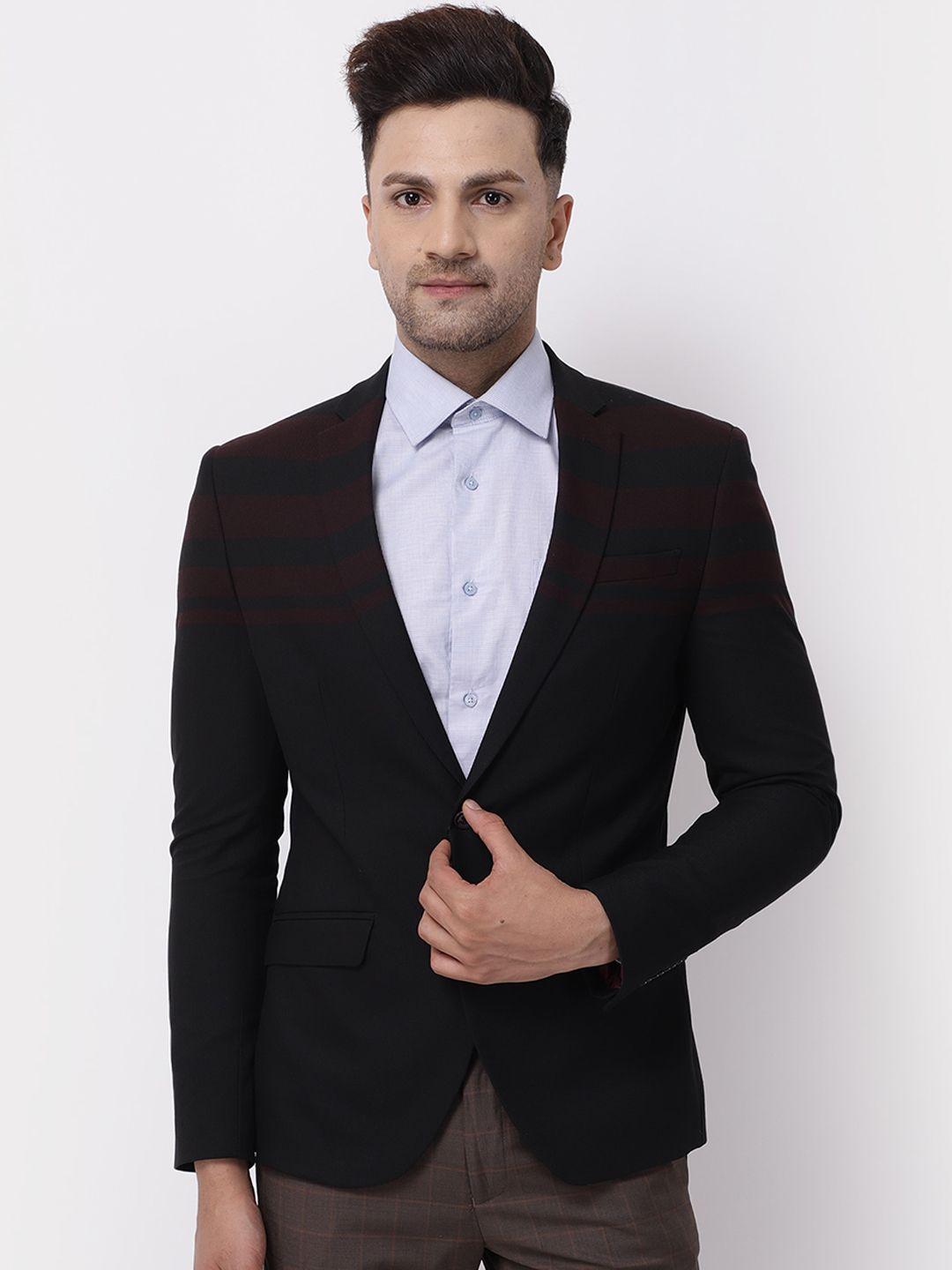 blackberrys-men-black-maroon-striped-formal-blazer